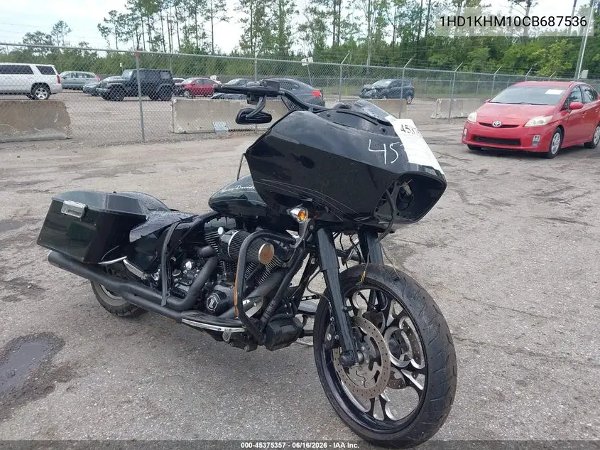 2012 Harley-Davidson Fltrx Road Glide Custom VIN: 1HD1KHM10CB687536 Lot: 45375357