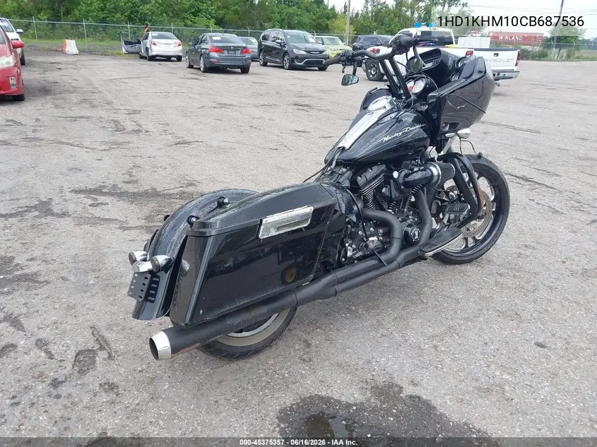 2012 Harley-Davidson Fltrx Road Glide Custom VIN: 1HD1KHM10CB687536 Lot: 45375357