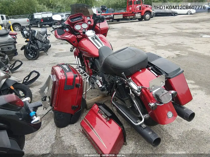 2012 Harley-Davidson Fltru Road Glide Ultra VIN: 1HD1KGM12CB607776 Lot: 45483310