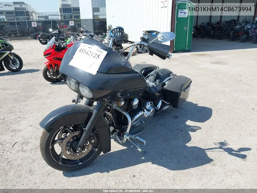 2012 Harley-Davidson Fltrx Road Glide Custom VIN: 1HD1KHM14CB673994 Lot: 45542125