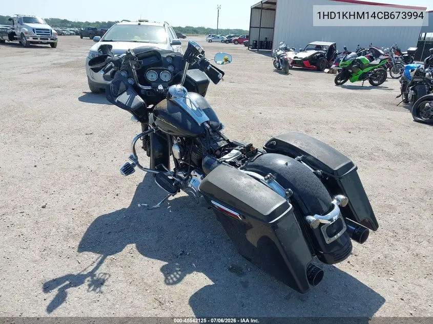 2012 Harley-Davidson Fltrx Road Glide Custom VIN: 1HD1KHM14CB673994 Lot: 45542125