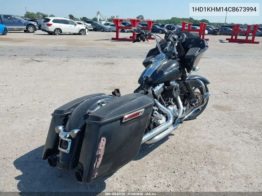 2012 Harley-Davidson Fltrx Road Glide Custom VIN: 1HD1KHM14CB673994 Lot: 45542125