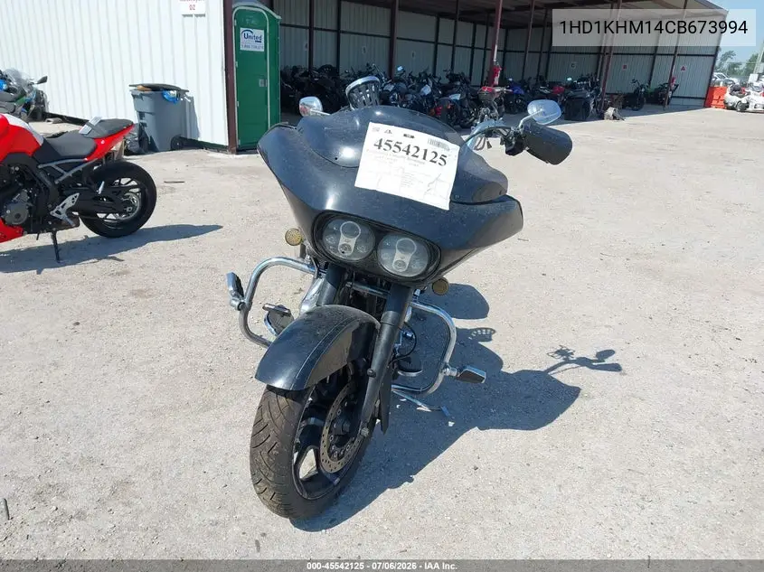 2012 Harley-Davidson Fltrx Road Glide Custom VIN: 1HD1KHM14CB673994 Lot: 45542125