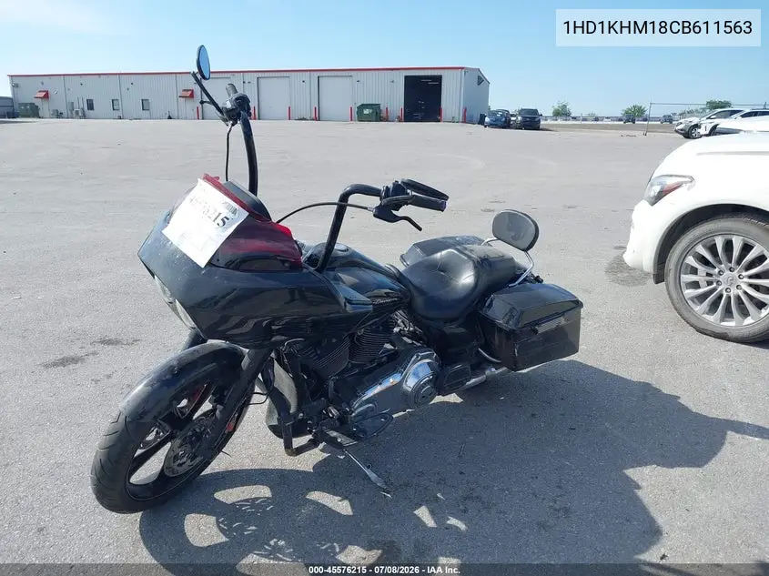 2012 Harley-Davidson Fltrx Road Glide Custom VIN: 1HD1KHM18CB611563 Lot: 45576215