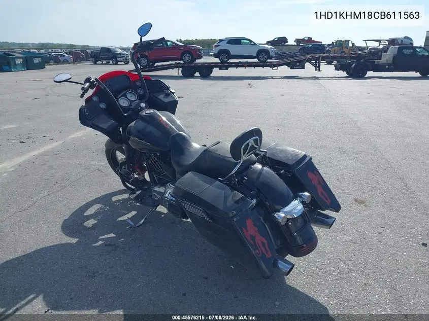 2012 Harley-Davidson Fltrx Road Glide Custom VIN: 1HD1KHM18CB611563 Lot: 45576215