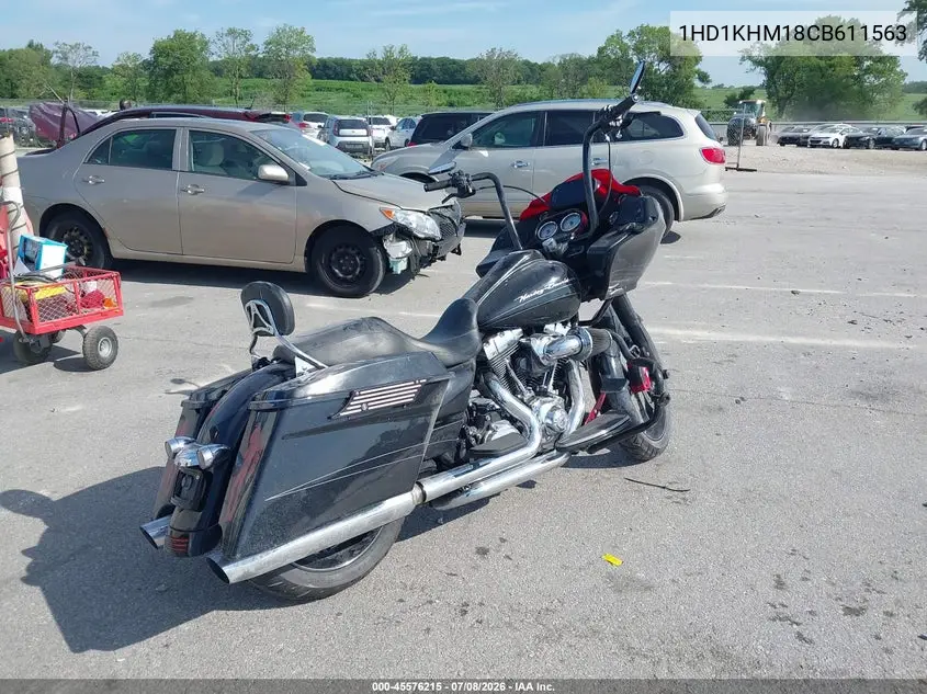 2012 Harley-Davidson Fltrx Road Glide Custom VIN: 1HD1KHM18CB611563 Lot: 45576215
