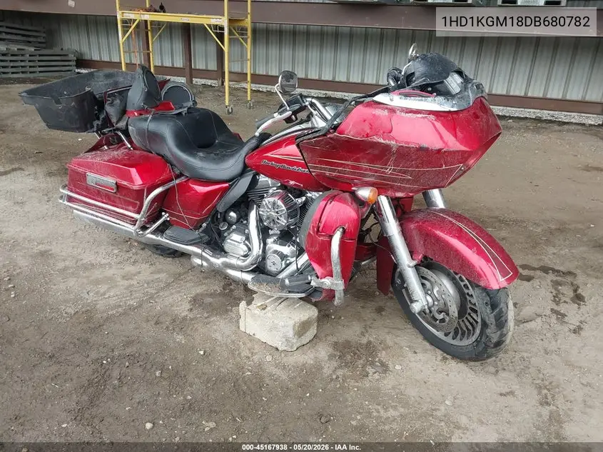2013 Harley-Davidson Fltru Road Glide Ultra VIN: 1HD1KGM18DB680782 Lot: 45167938