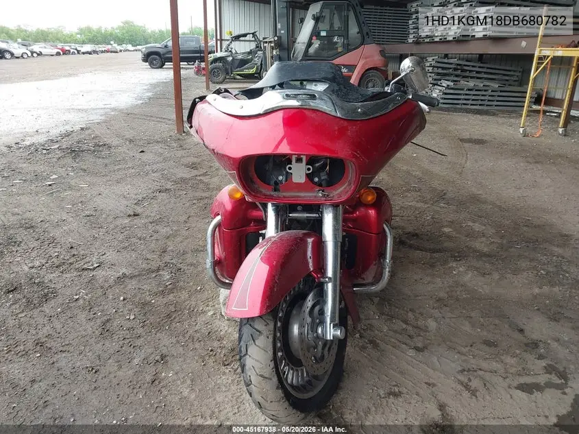 2013 Harley-Davidson Fltru Road Glide Ultra VIN: 1HD1KGM18DB680782 Lot: 45167938