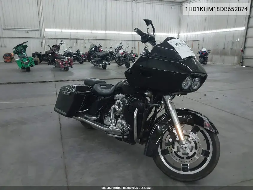 2013 Harley-Davidson Fltrx Road Glide Custom VIN: 1HD1KHM18DB652874 Lot: 45319485