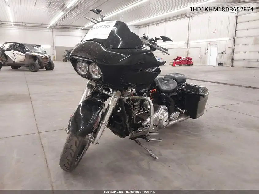 2013 Harley-Davidson Fltrx Road Glide Custom VIN: 1HD1KHM18DB652874 Lot: 45319485