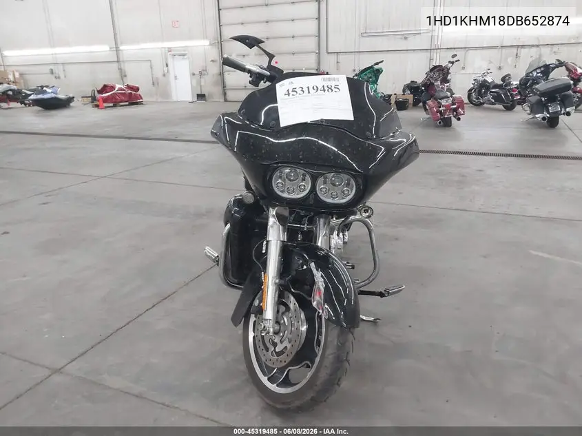 2013 Harley-Davidson Fltrx Road Glide Custom VIN: 1HD1KHM18DB652874 Lot: 45319485