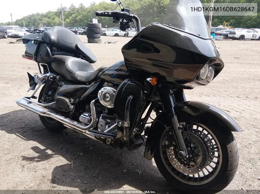 2013 Harley-Davidson Fltru Road Glide Ultra VIN: 1HD1KGM16DB628647 Lot: 45333891