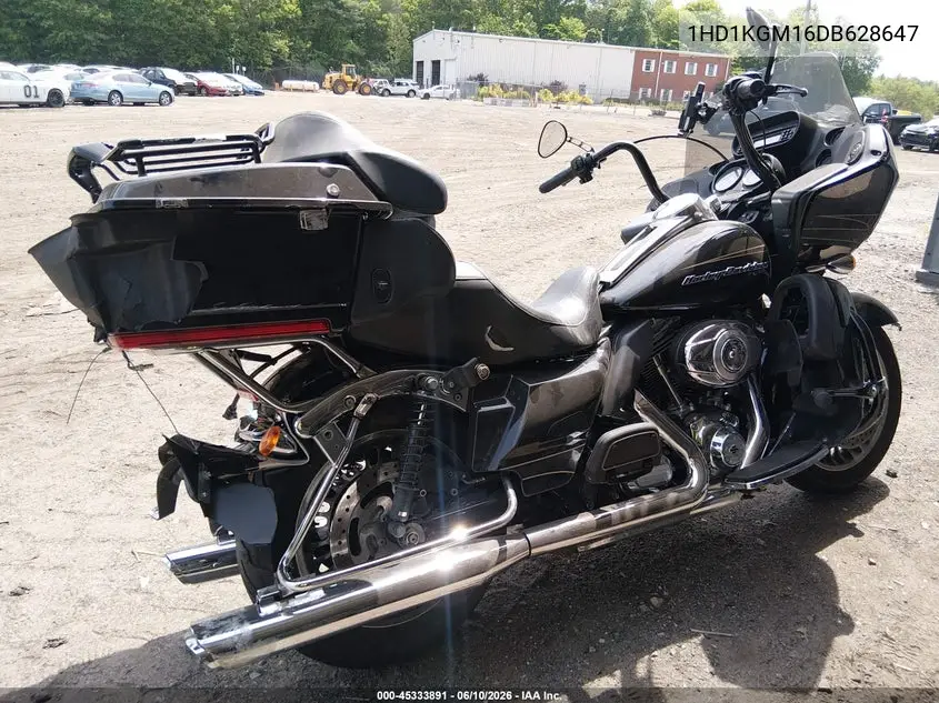 2013 Harley-Davidson Fltru Road Glide Ultra VIN: 1HD1KGM16DB628647 Lot: 45333891