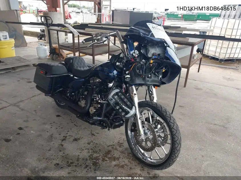 2013 Harley-Davidson Fltrx Road Glide Custom VIN: 1HD1KHM18DB648615 Lot: 45345937