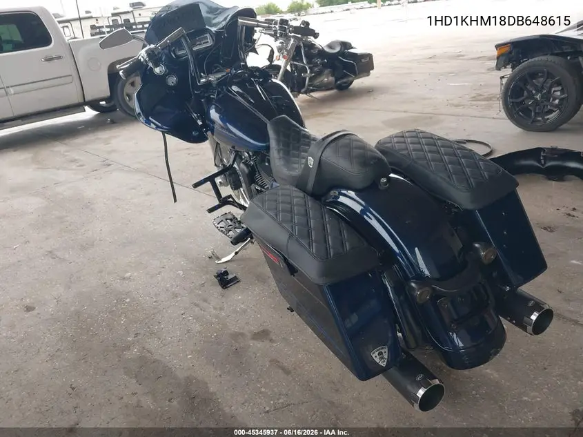 2013 Harley-Davidson Fltrx Road Glide Custom VIN: 1HD1KHM18DB648615 Lot: 45345937
