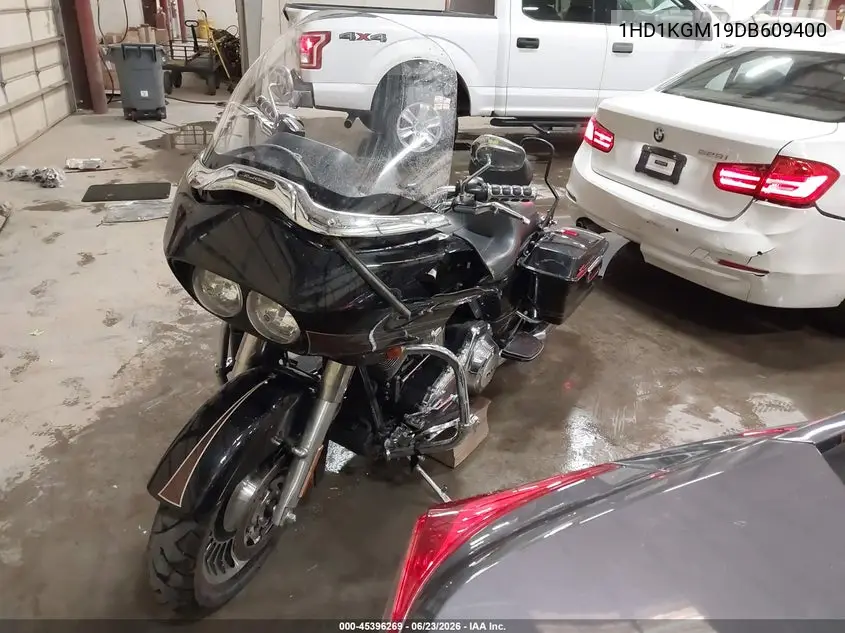 2013 Harley-Davidson Fltru Road Glide Ultra VIN: 1HD1KGM19DB609400 Lot: 45396269
