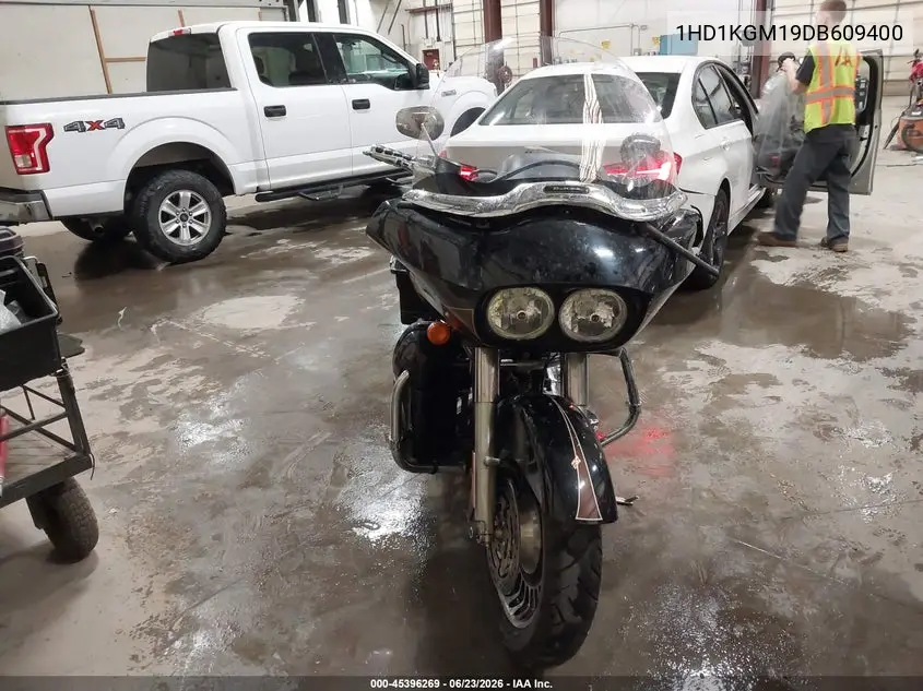 2013 Harley-Davidson Fltru Road Glide Ultra VIN: 1HD1KGM19DB609400 Lot: 45396269