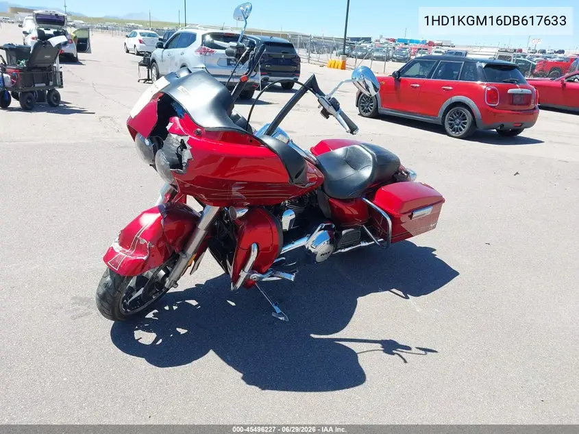 2013 Harley-Davidson Fltru Road Glide Ultra VIN: 1HD1KGM16DB617633 Lot: 45496227