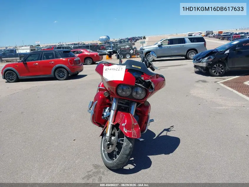 2013 Harley-Davidson Fltru Road Glide Ultra VIN: 1HD1KGM16DB617633 Lot: 45496227