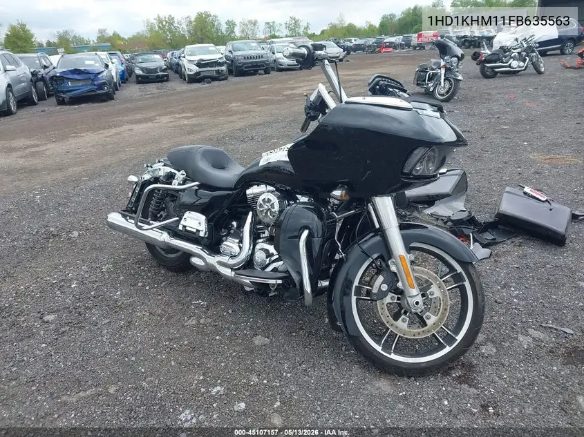 2015 Harley-Davidson Fltrx Road Glide VIN: 1HD1KHM11FB635563 Lot: 45107157