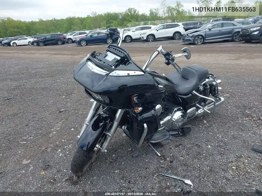 2015 Harley-Davidson Fltrx Road Glide VIN: 1HD1KHM11FB635563 Lot: 45107157