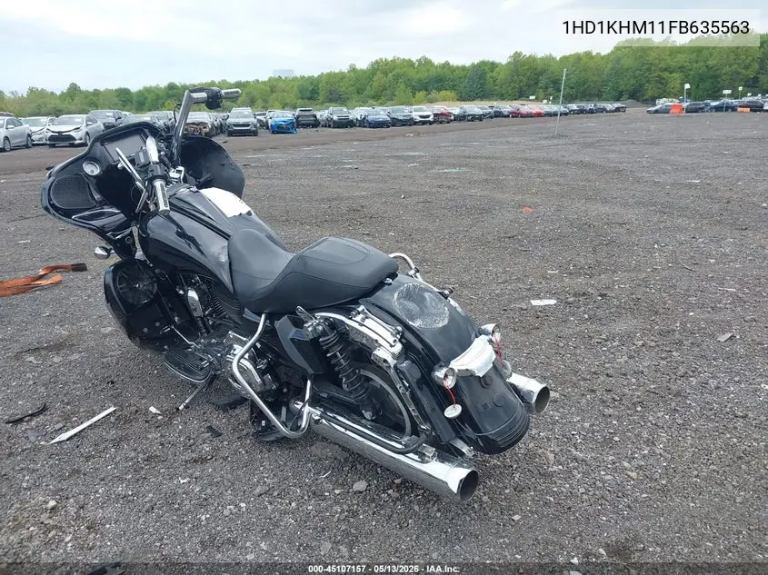 2015 Harley-Davidson Fltrx Road Glide VIN: 1HD1KHM11FB635563 Lot: 45107157