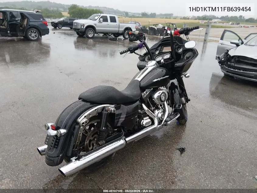 2015 Harley-Davidson Fltrxs Road Glide Special VIN: 1HD1KTM11FB639454 Lot: 45187100
