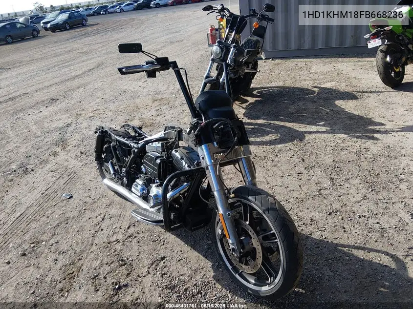 2015 Harley-Davidson Fltrx Road Glide VIN: 1HD1KHM18FB668236 Lot: 45431761