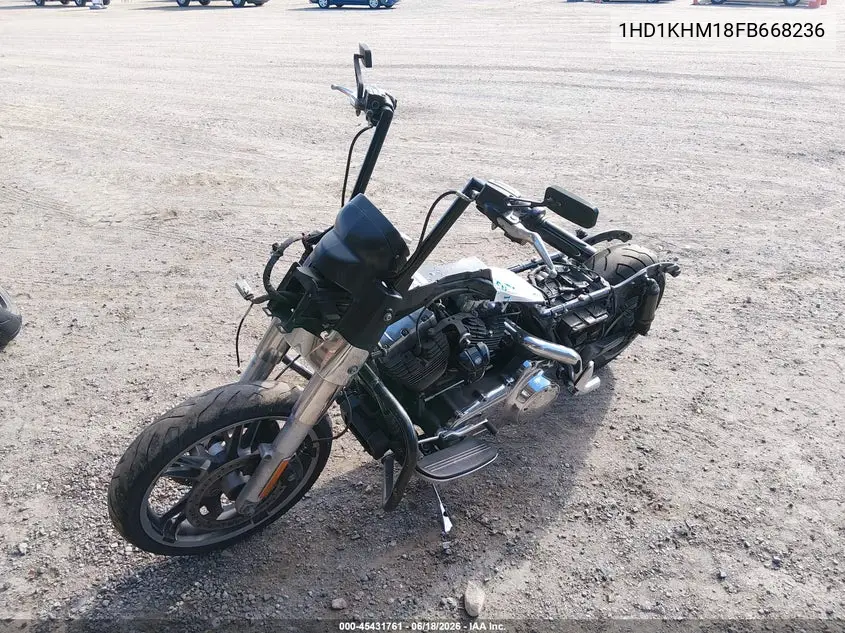 2015 Harley-Davidson Fltrx Road Glide VIN: 1HD1KHM18FB668236 Lot: 45431761
