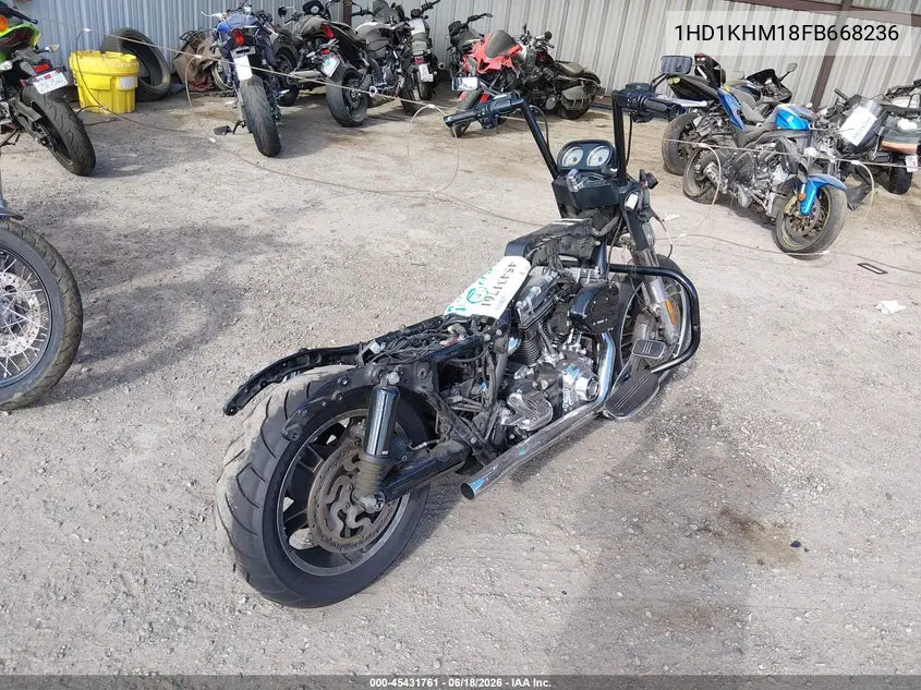 2015 Harley-Davidson Fltrx Road Glide VIN: 1HD1KHM18FB668236 Lot: 45431761