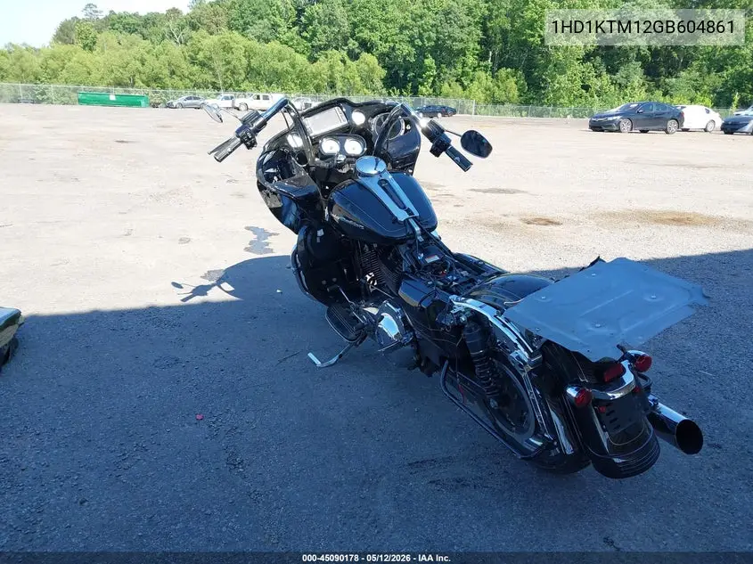 2016 Harley-Davidson Fltrxs Road Glide Special VIN: 1HD1KTM12GB604861 Lot: 45090178