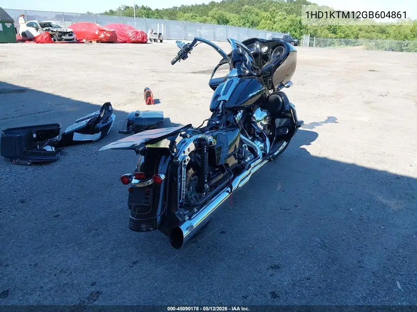2016 Harley-Davidson Fltrxs Road Glide Special VIN: 1HD1KTM12GB604861 Lot: 45090178