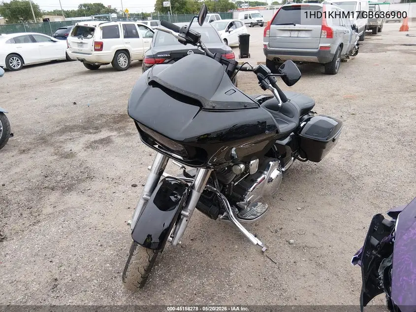 2016 Harley-Davidson Fltrx Road Glide VIN: 1HD1KHM17GB636900 Lot: 45158278