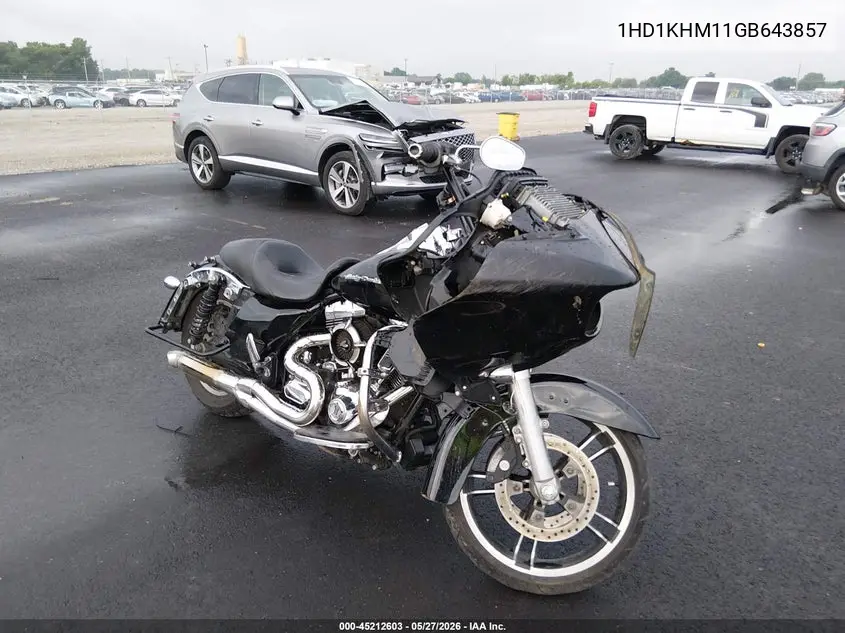 2016 Harley-Davidson Fltrx Road Glide VIN: 1HD1KHM11GB643857 Lot: 45212603