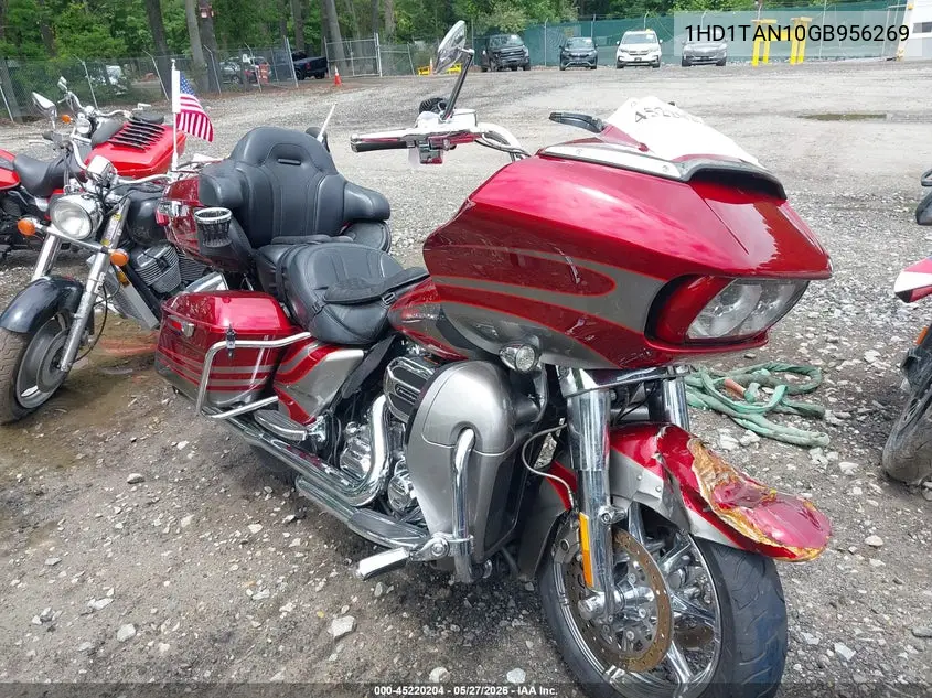 2016 Harley-Davidson Fltruse Cvo Road Glide VIN: 1HD1TAN10GB956269 Lot: 45220204