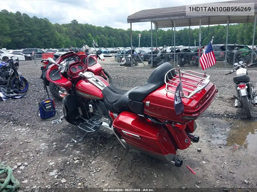 2016 Harley-Davidson Fltruse Cvo Road Glide VIN: 1HD1TAN10GB956269 Lot: 45220204