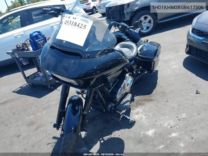 2016 Harley-Davidson Fltrx Road Glide VIN: 1HD1KHM38GB617306 Lot: 45318425