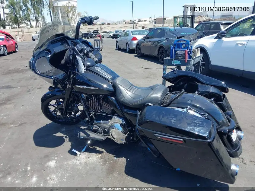 2016 Harley-Davidson Fltrx Road Glide VIN: 1HD1KHM38GB617306 Lot: 45318425