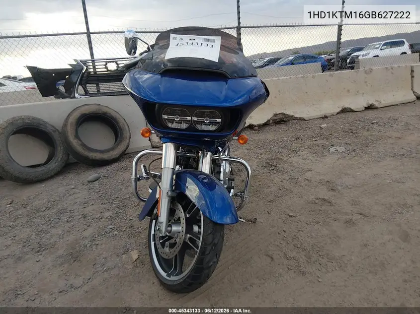 2016 Harley-Davidson Fltrxs Road Glide Special VIN: 1HD1KTM16GB627222 Lot: 45343133