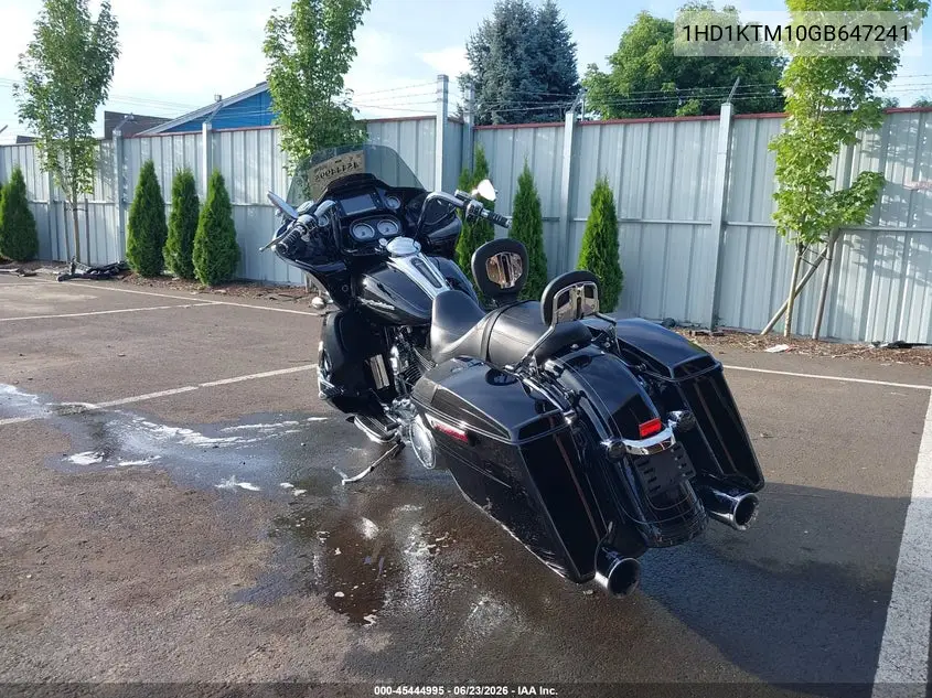 2016 Harley-Davidson Fltrxs Road Glide Special VIN: 1HD1KTM10GB647241 Lot: 45444995