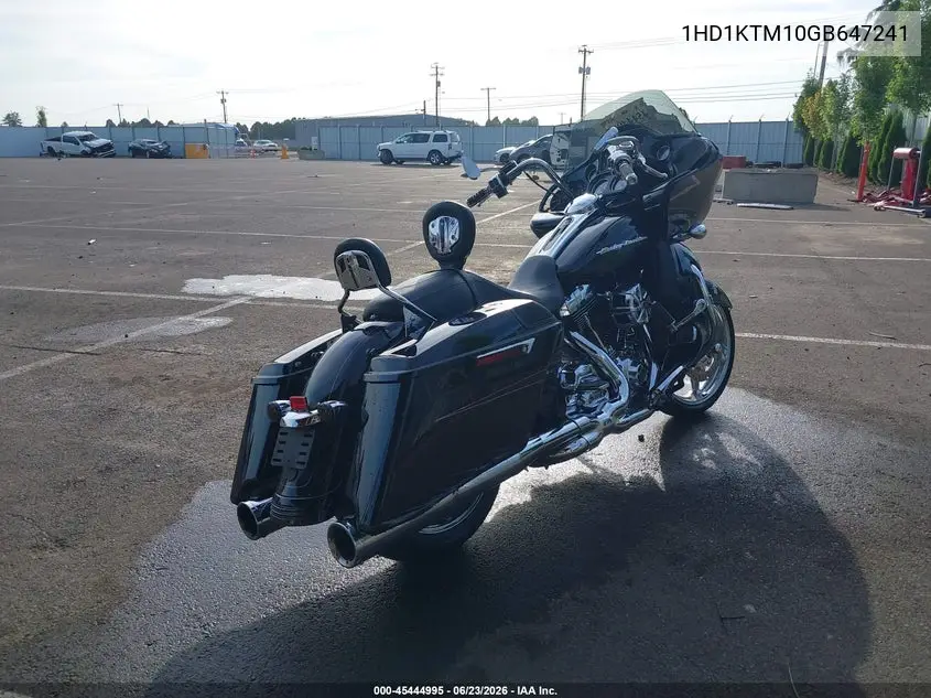 2016 Harley-Davidson Fltrxs Road Glide Special VIN: 1HD1KTM10GB647241 Lot: 45444995