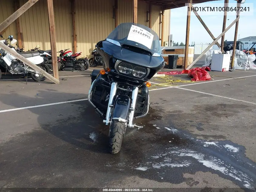 2016 Harley-Davidson Fltrxs Road Glide Special VIN: 1HD1KTM10GB647241 Lot: 45444995