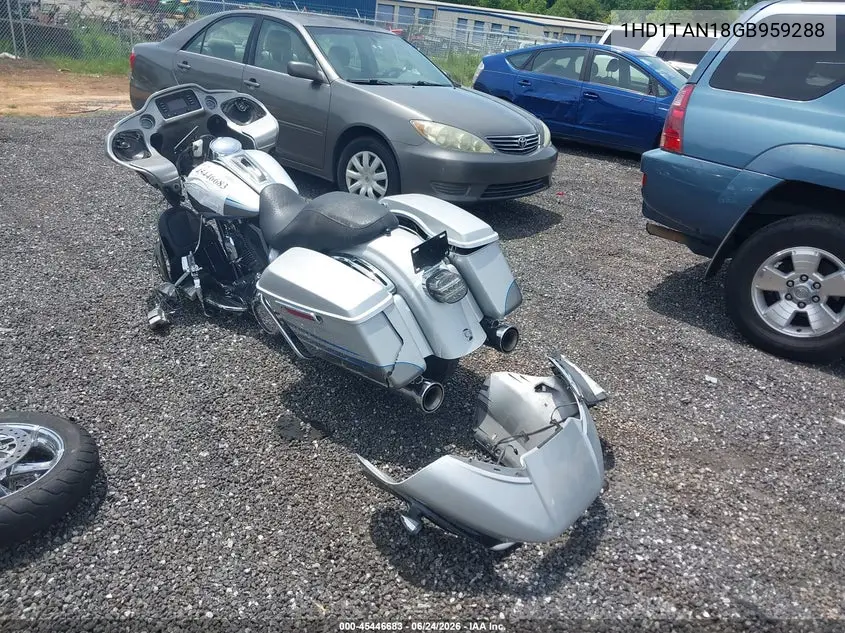 2016 Harley-Davidson Fltruse Cvo Road Glide VIN: 1HD1TAN18GB959288 Lot: 45446683