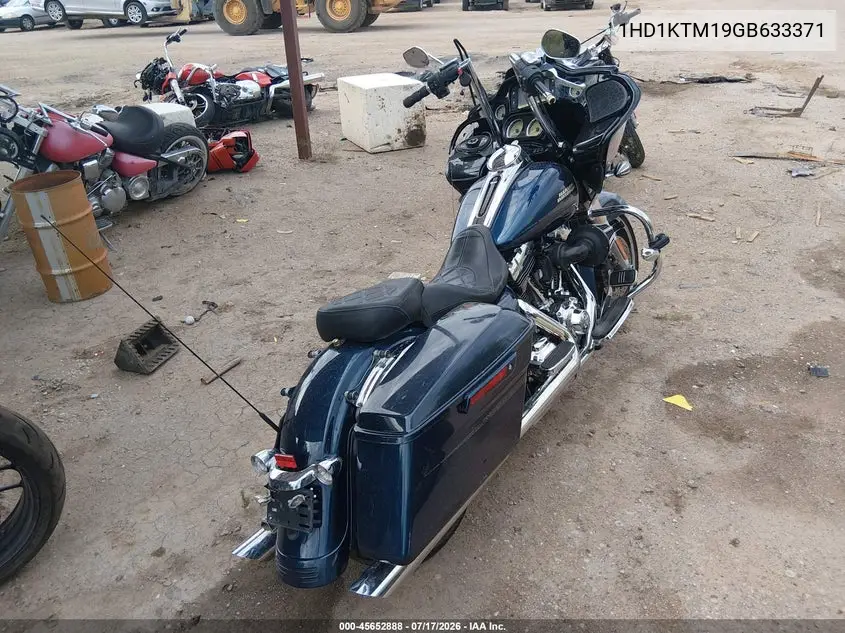 2016 Harley-Davidson Fltrxs Road Glide Special VIN: 1HD1KTM19GB633371 Lot: 45652888