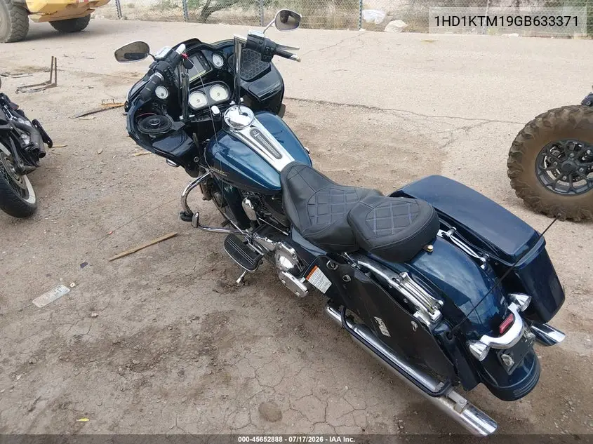 2016 Harley-Davidson Fltrxs Road Glide Special VIN: 1HD1KTM19GB633371 Lot: 45652888