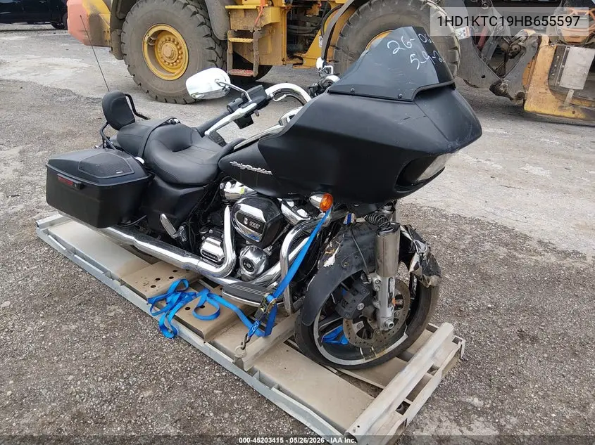 2017 Harley-Davidson Fltrxs Road Glide Special VIN: 1HD1KTC19HB655597 Lot: 45203415