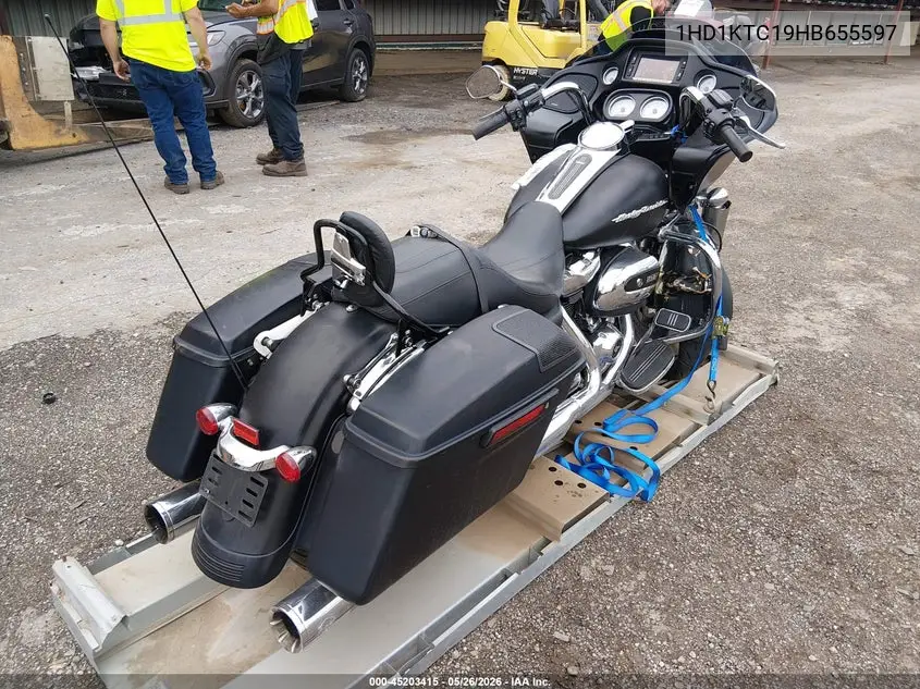 2017 Harley-Davidson Fltrxs Road Glide Special VIN: 1HD1KTC19HB655597 Lot: 45203415