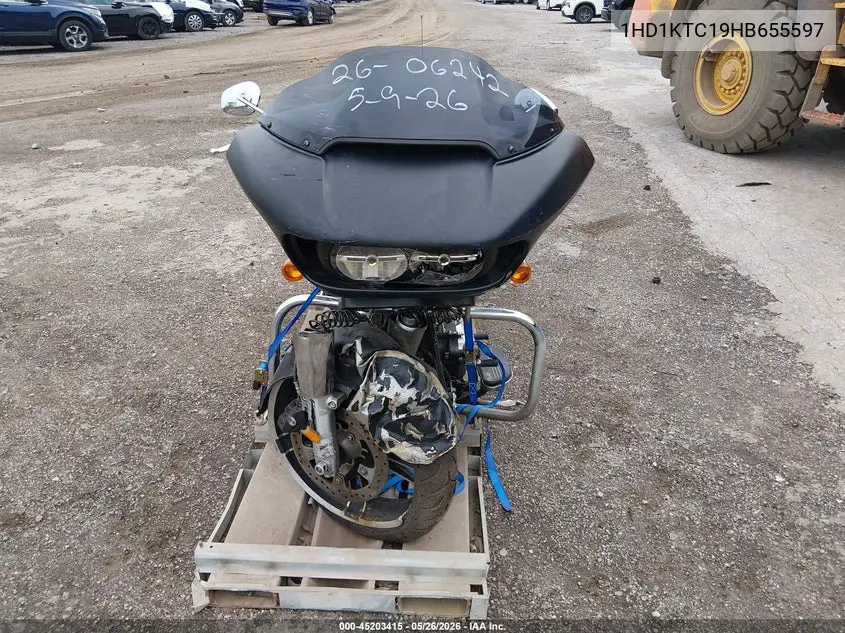 2017 Harley-Davidson Fltrxs Road Glide Special VIN: 1HD1KTC19HB655597 Lot: 45203415