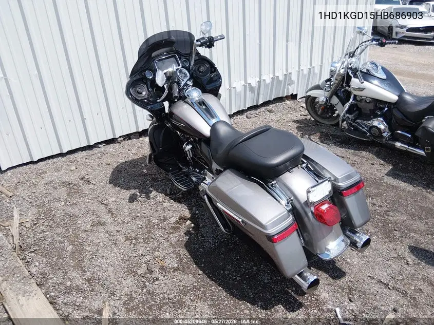 2017 Harley-Davidson Fltru VIN: 1HD1KGD15HB686903 Lot: 45209646