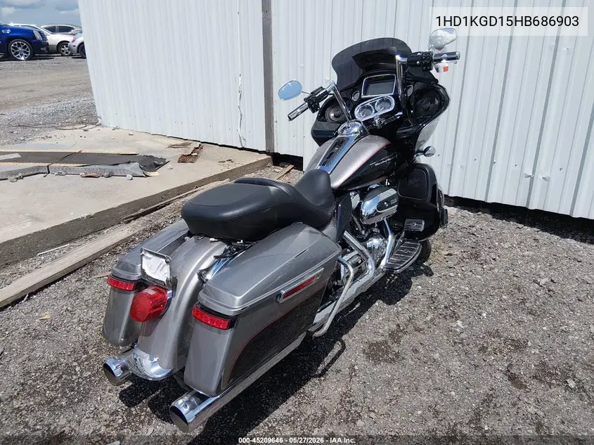 2017 Harley-Davidson Fltru VIN: 1HD1KGD15HB686903 Lot: 45209646